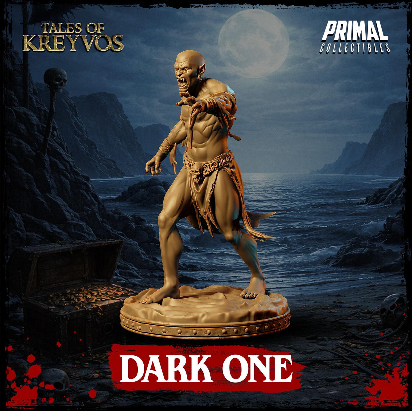 Demon, Dark One - Tales of Kreyvos - Unpainted Miniature