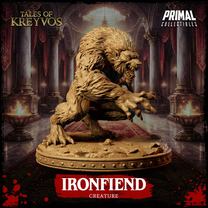 Ironfiend - Tales of Kreyvos - Unpainted Miniature