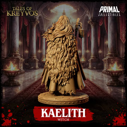 Kaelith, Old Witch - Tales of Kreyvos - Unpainted Miniature