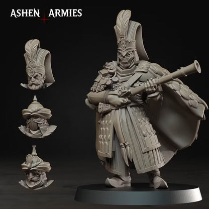 Janissaries, Gilded Dominion - Bullet Crusade - Unpainted Miniature