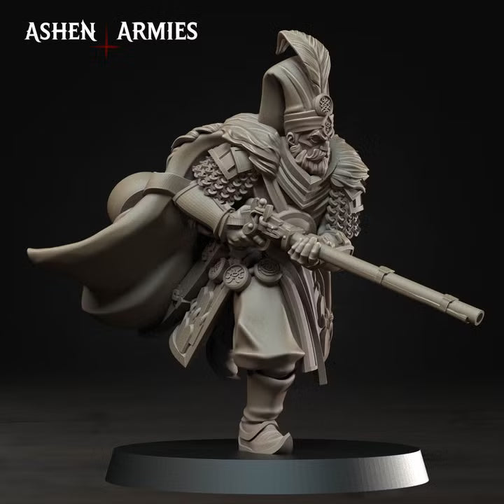 Janissaries, Gilded Dominion - Bullet Crusade - Unpainted Miniature