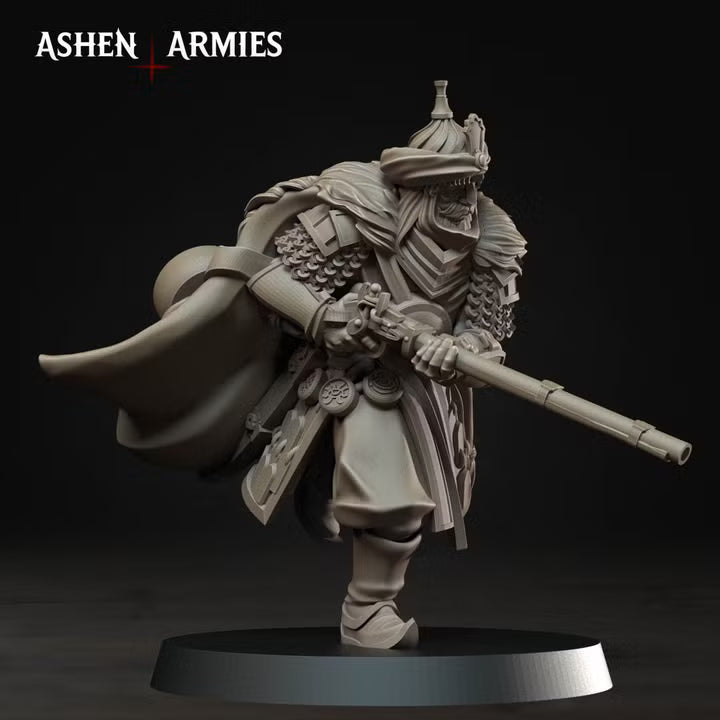 Janissaries, Gilded Dominion - Bullet Crusade - Unpainted Miniature