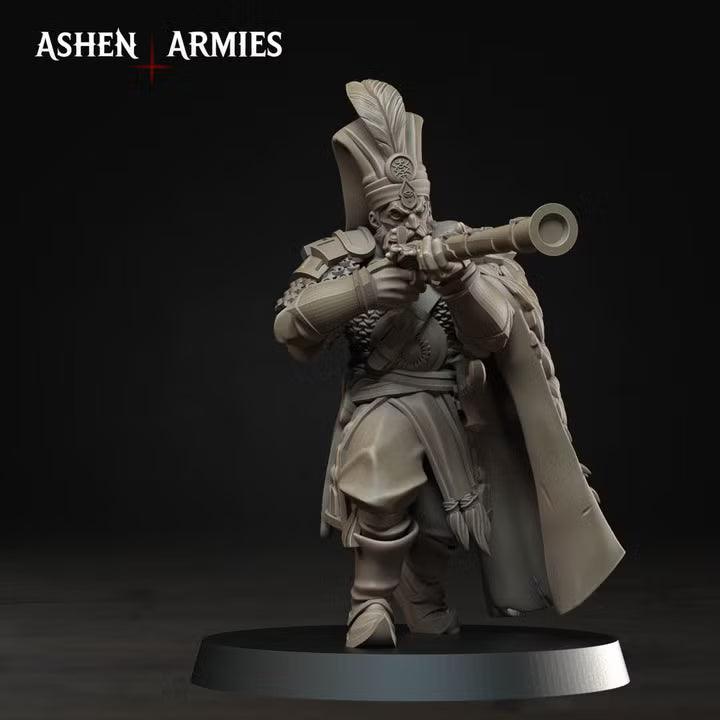 Janissaries, Gilded Dominion - Bullet Crusade - Unpainted Miniature