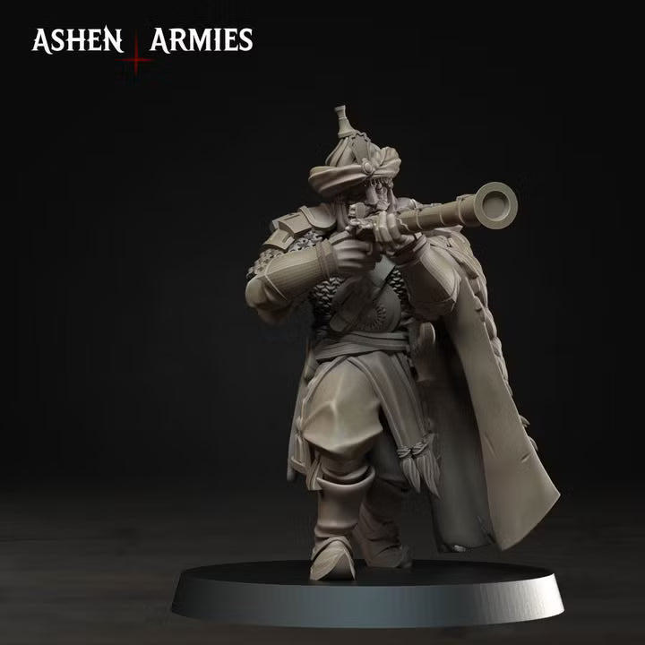 Janissaries, Gilded Dominion - Bullet Crusade - Unpainted Miniature