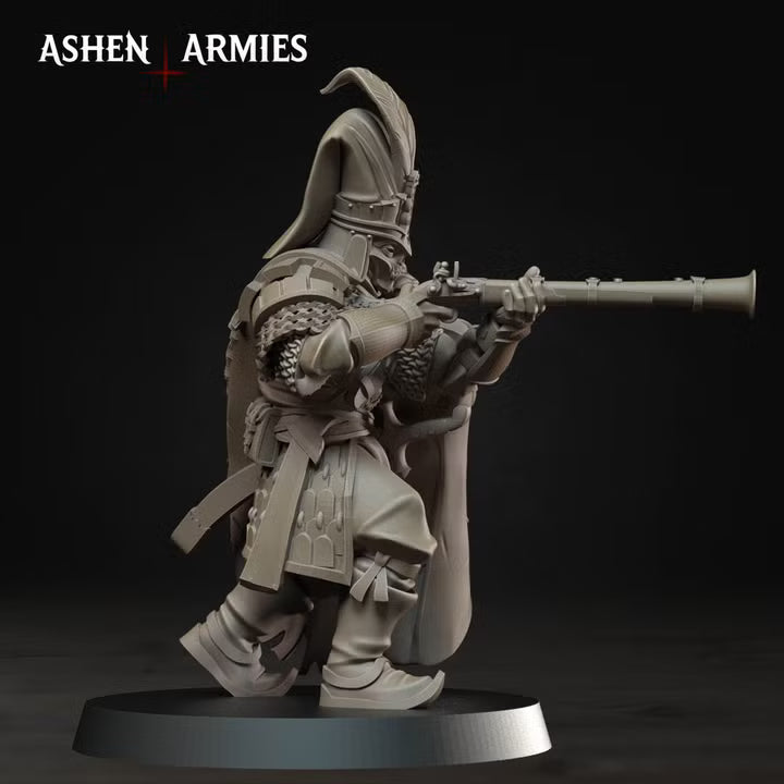 Janissaries, Gilded Dominion - Bullet Crusade - Unpainted Miniature