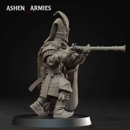 Janissaries, Gilded Dominion - Bullet Crusade - Unpainted Miniature