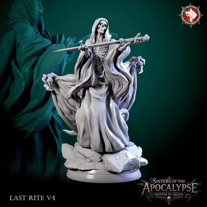 Last Rites, Winged Skeletons | Sisters of Apocalypse, Death | Unpainted Miniature