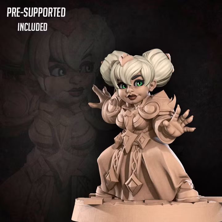 Gnome Chronomancer - Unpainted Miniature