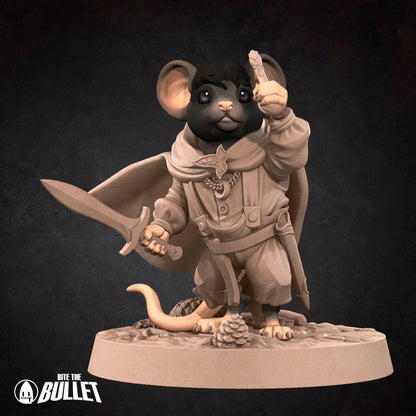 Mousefolk Explorer - Unpainted Miniature