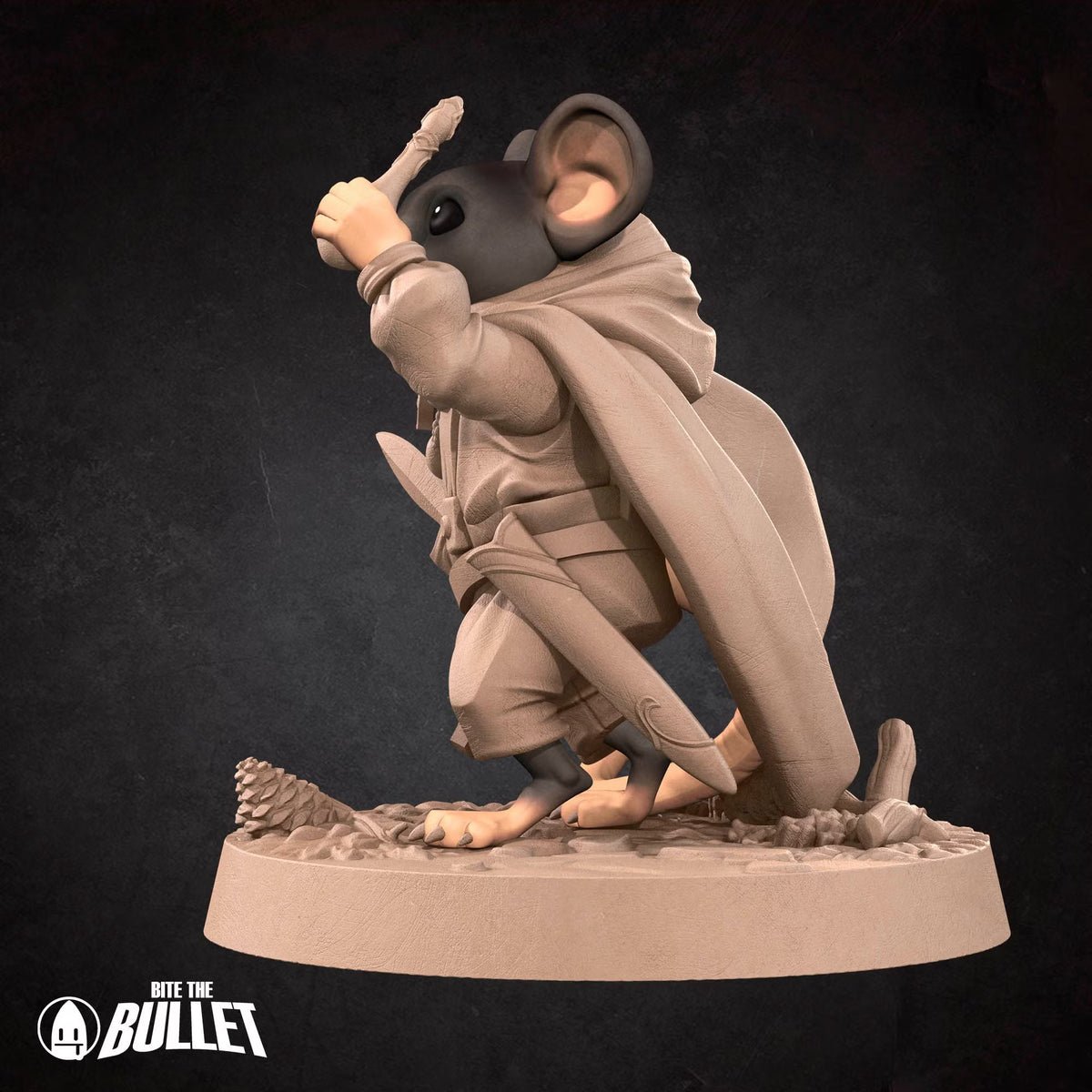 Mousefolk Explorer - Unpainted Miniature