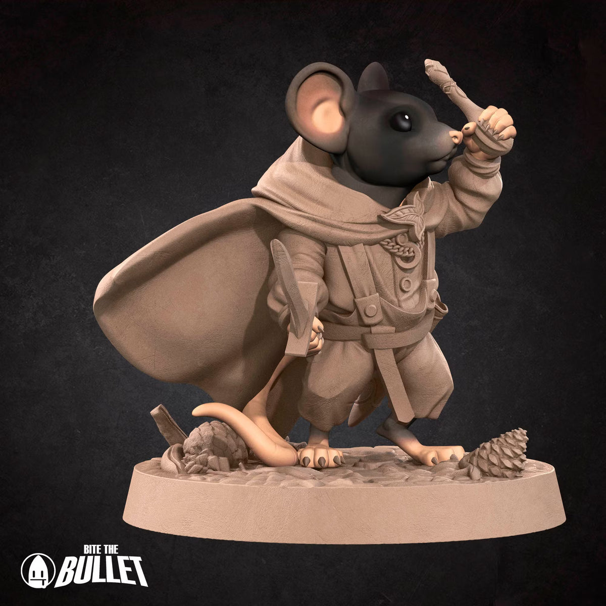 Mousefolk Explorer - Unpainted Miniature