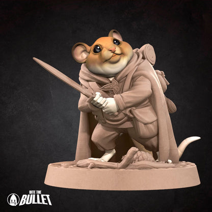 Mousefolk Explorer - Unpainted Miniature