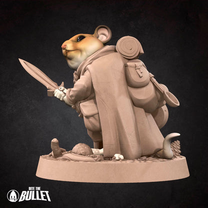 Mousefolk Explorer - Unpainted Miniature
