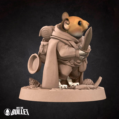 Mousefolk Explorer - Unpainted Miniature