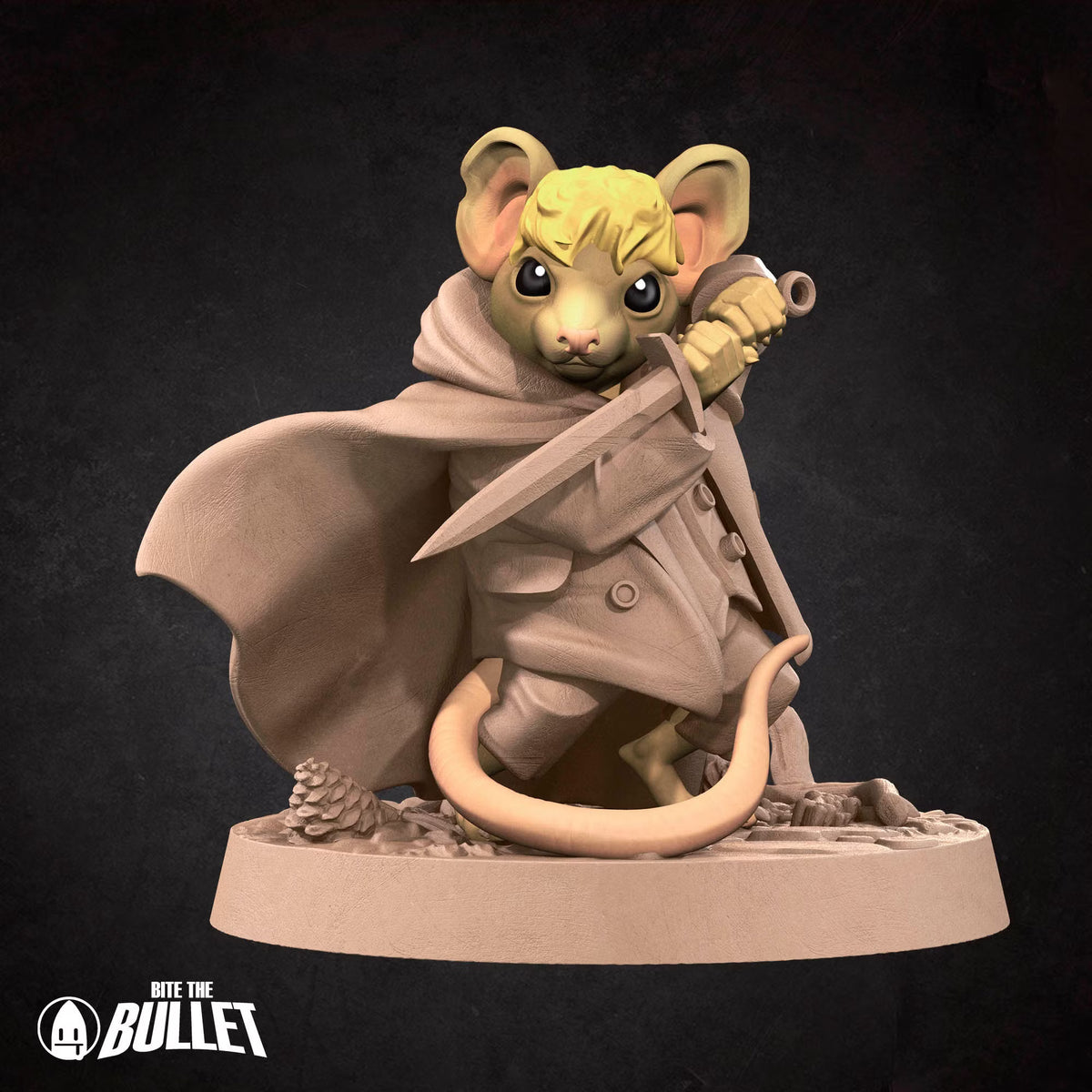 Mousefolk Explorer - Unpainted Miniature