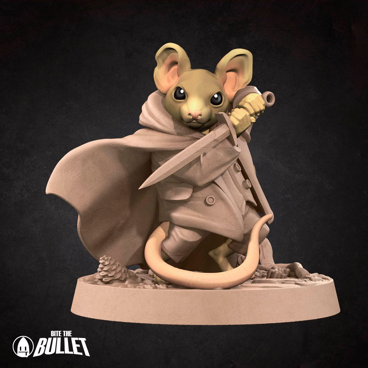 Mousefolk Explorer - Unpainted Miniature