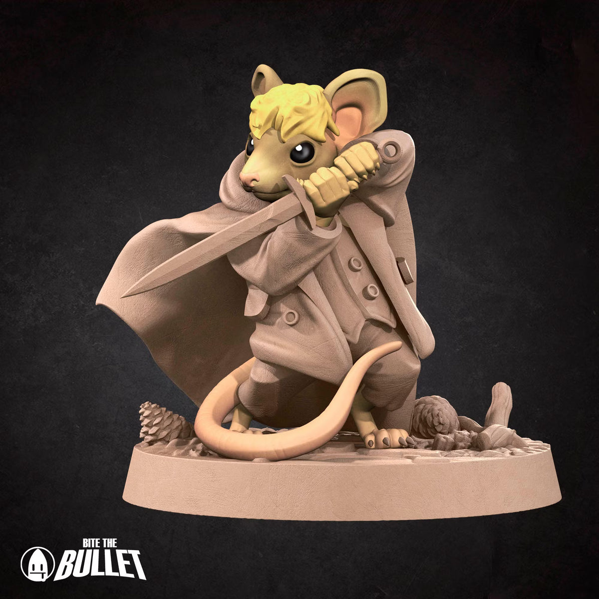 Mousefolk Explorer - Unpainted Miniature
