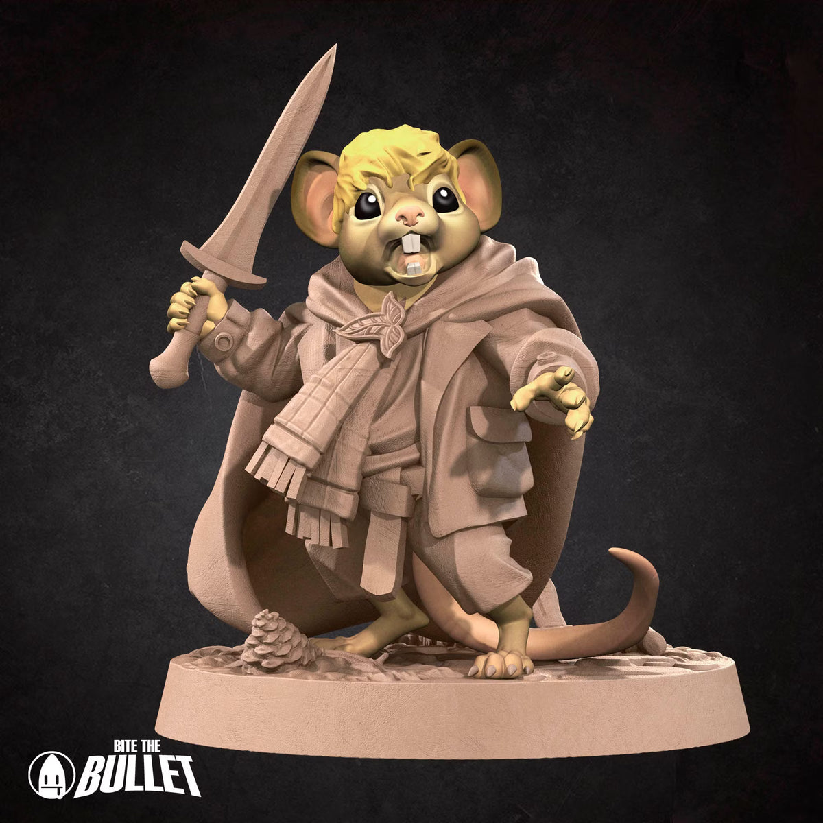 Mousefolk Explorer - Unpainted Miniature