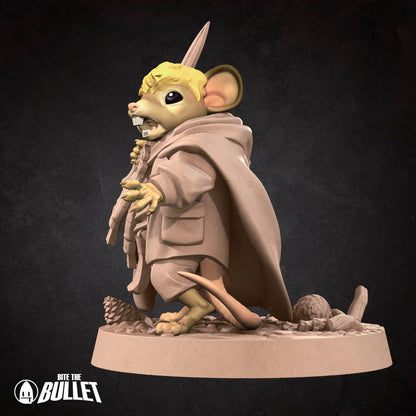 Mousefolk Explorer - Unpainted Miniature