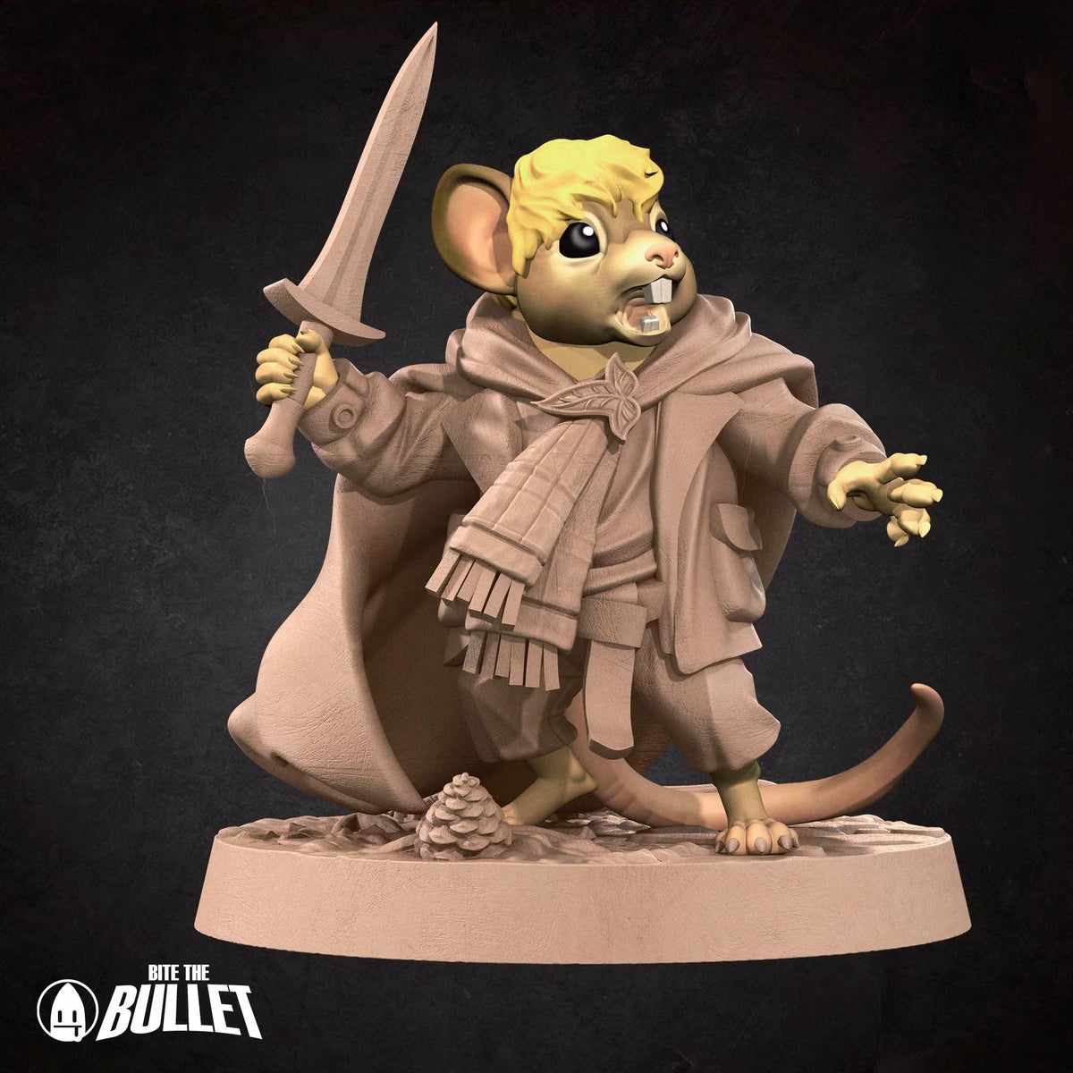 Mousefolk Explorer - Unpainted Miniature