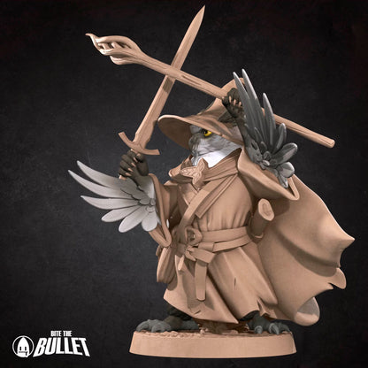 Owlfolk Explorer - Unpainted Miniature