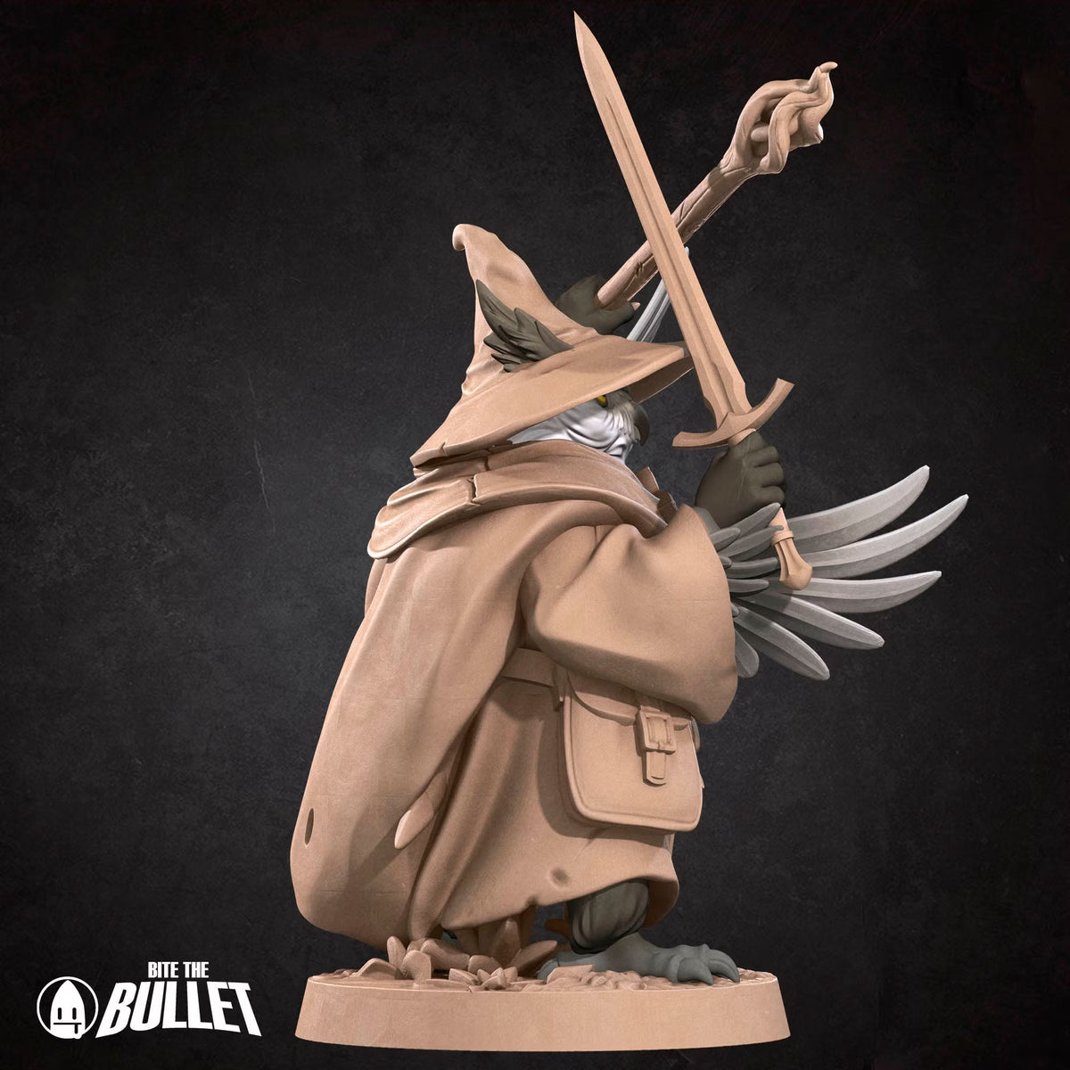 Owlfolk Explorer - Unpainted Miniature