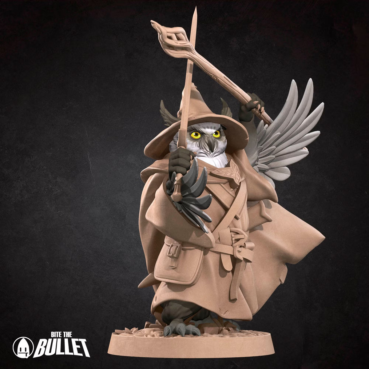Owlfolk Explorer - Unpainted Miniature