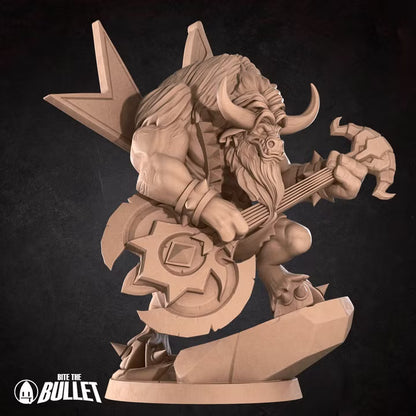 Minotaur Metal Head - Unpainted Miniature