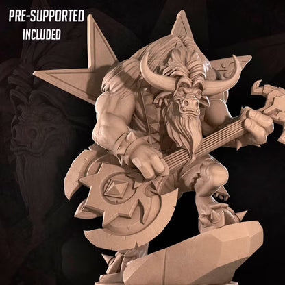 Minotaur Metal Head - Unpainted Miniature