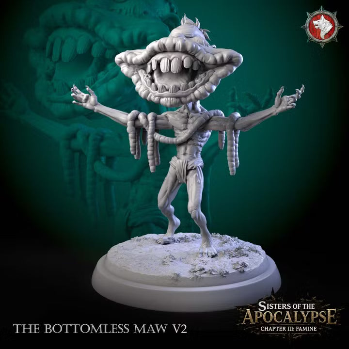 Bottomless Maw | Sisters of the Apocalypse: Famine | Unpainted Miniatures