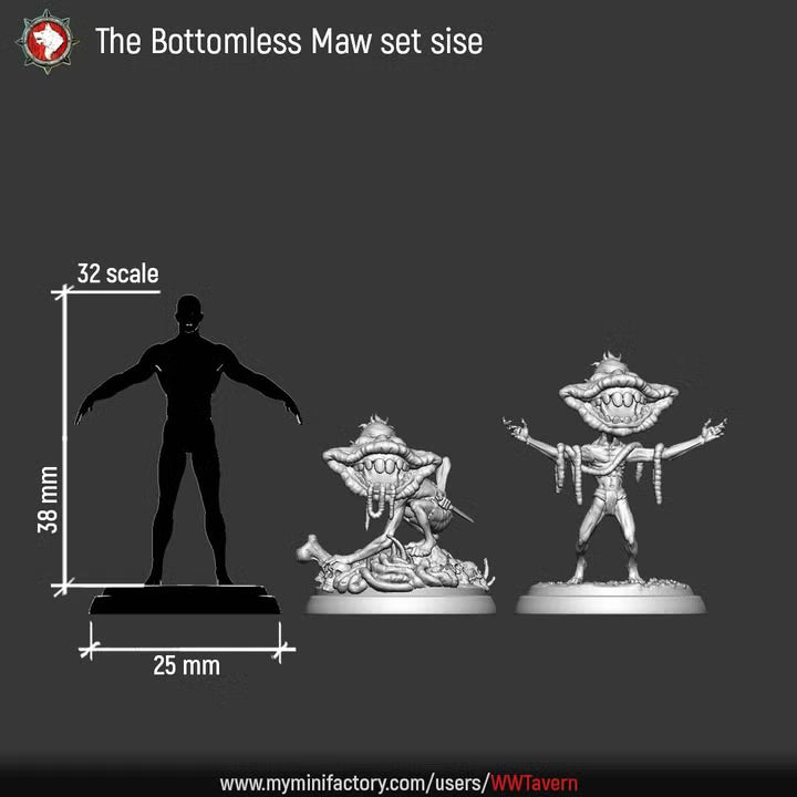 Bottomless Maw | Sisters of the Apocalypse: Famine | Unpainted Miniatures