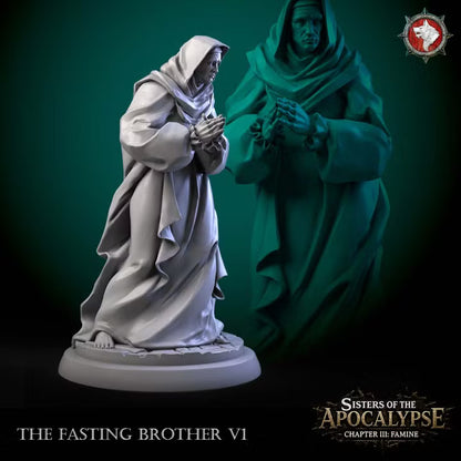 Fasting Brothers | Sisters of the Apocalypse: Famine | Unpainted Miniatures