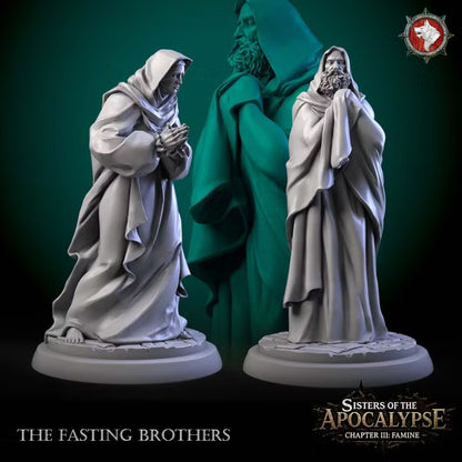 Fasting Brothers | Sisters of the Apocalypse: Famine | Unpainted Miniatures
