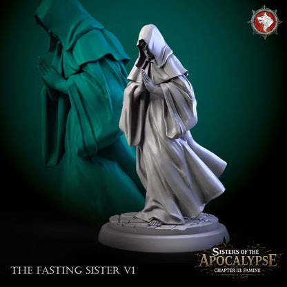 Fasting Sisters | Sisters of the Apocalypse: Famine | Unpainted Miniatures
