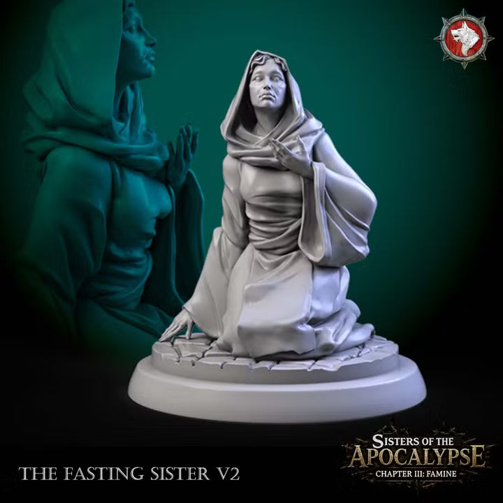 Fasting Sisters | Sisters of the Apocalypse: Famine | Unpainted Miniatures