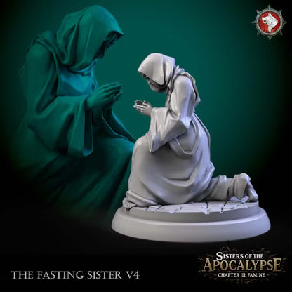 Fasting Sisters | Sisters of the Apocalypse: Famine | Unpainted Miniatures