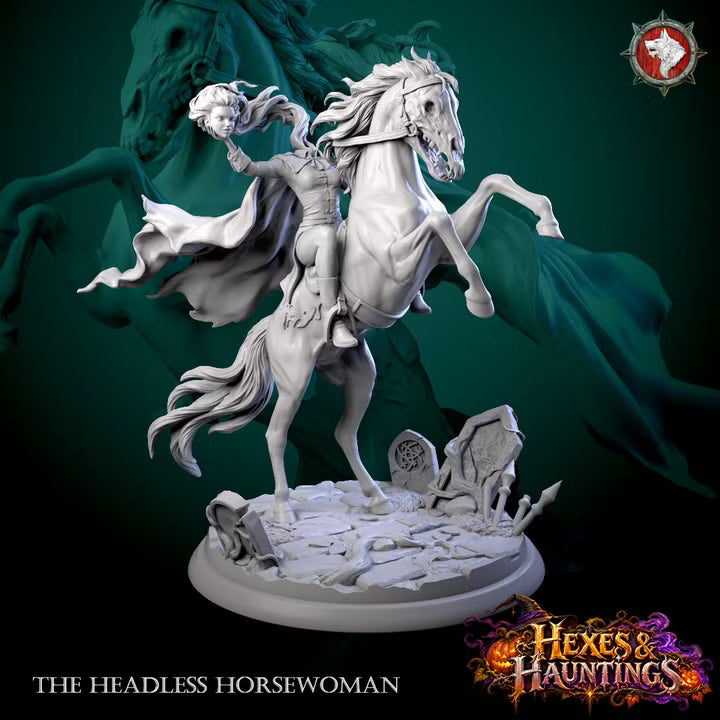 Headless Horsewoman | Sisters of Apocalypse | Unpainted Miniature