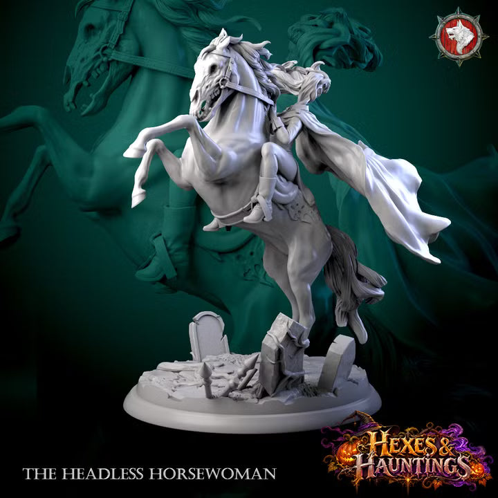 Headless Horsewoman | Sisters of Apocalypse | Unpainted Miniature