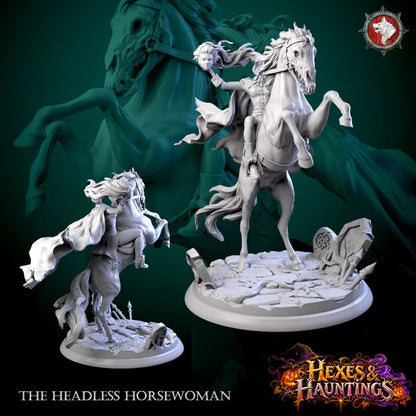 Headless Horsewoman | Sisters of Apocalypse | Unpainted Miniature