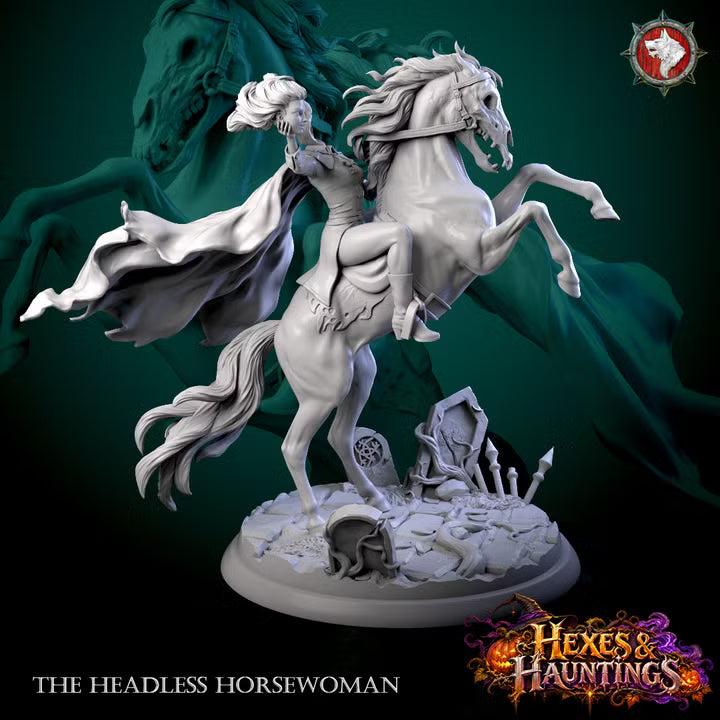Headless Horsewoman | Sisters of Apocalypse | Unpainted Miniature