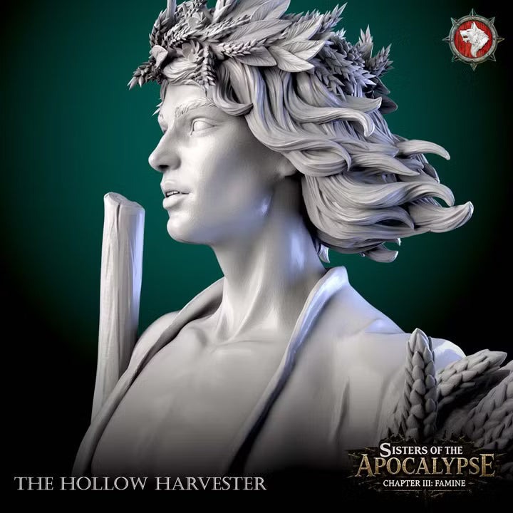 Hollow Harvester | Sisters of the Apocalypse: Famine | Unpainted Miniatures