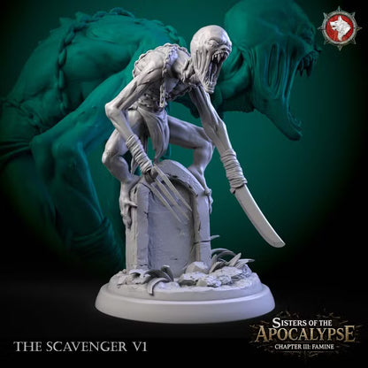 Scavengers | Sisters of the Apocalypse: Famine | Unpainted Miniatures