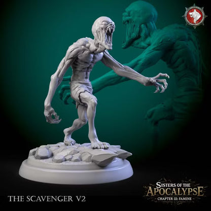 Scavengers | Sisters of the Apocalypse: Famine | Unpainted Miniatures