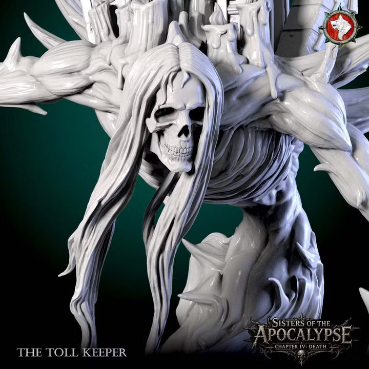 The Toll Keeper | Sisters of Apocalypse, Death | Unpainted Miniature