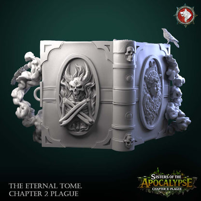 The Eternal Tome: Plague | Diorama Base | Unpainted Miniature