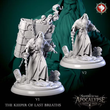 Keeper of Last Breaths | Sisters of Apocalypse, Death | Unpainted Miniature
