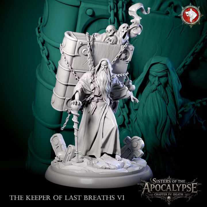 Keeper of Last Breaths | Sisters of Apocalypse, Death | Unpainted Miniature