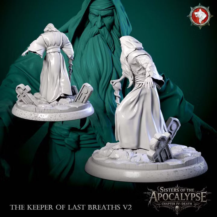 Keeper of Last Breaths | Sisters of Apocalypse, Death | Unpainted Miniature