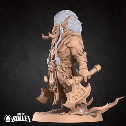 Troll Berserker, 2 Poses - Unpainted Miniature