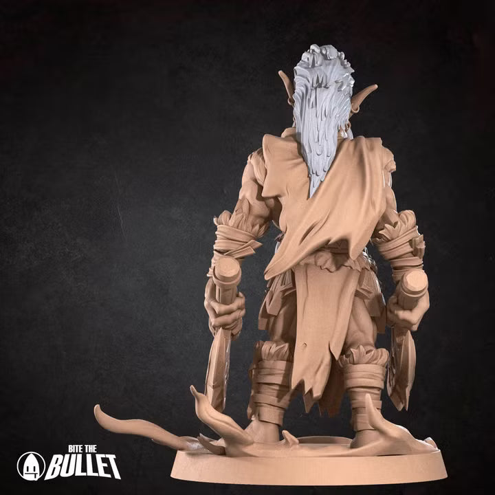 Troll Berserker, 2 Poses - Unpainted Miniature